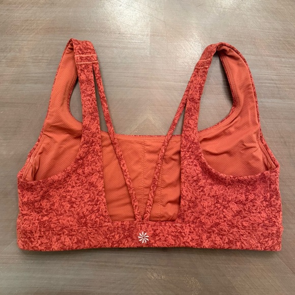 Athleta Women’s Sports Bra Burnt Orange Size M - Picture 3 of 6